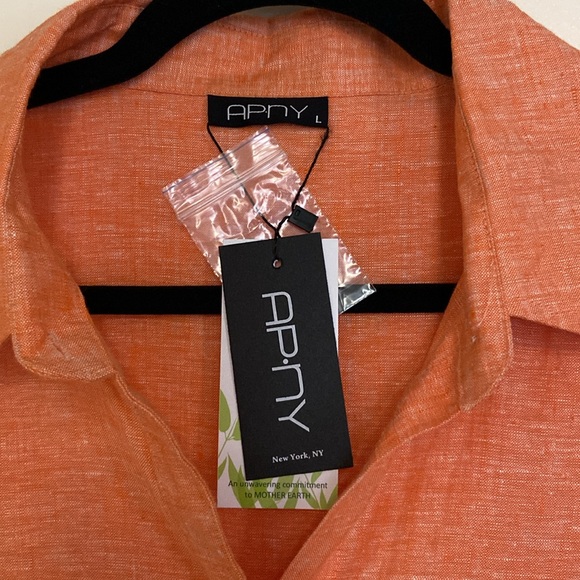 100% Linen loose fit blouse - Picture 3 of 8